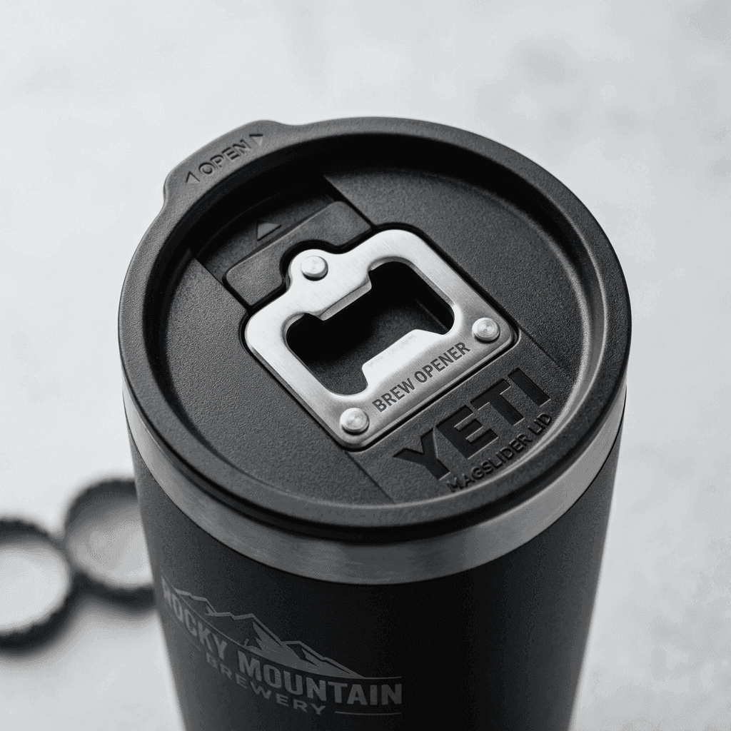 Copo Térmico de Cerveja com Abridor Embutido 473ml - Imagem 2
