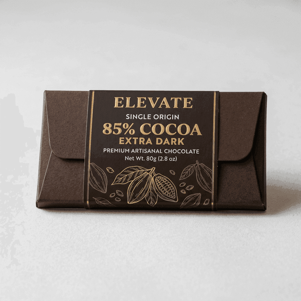Chocolate Belga 85% Cacau Extra Dark Intense