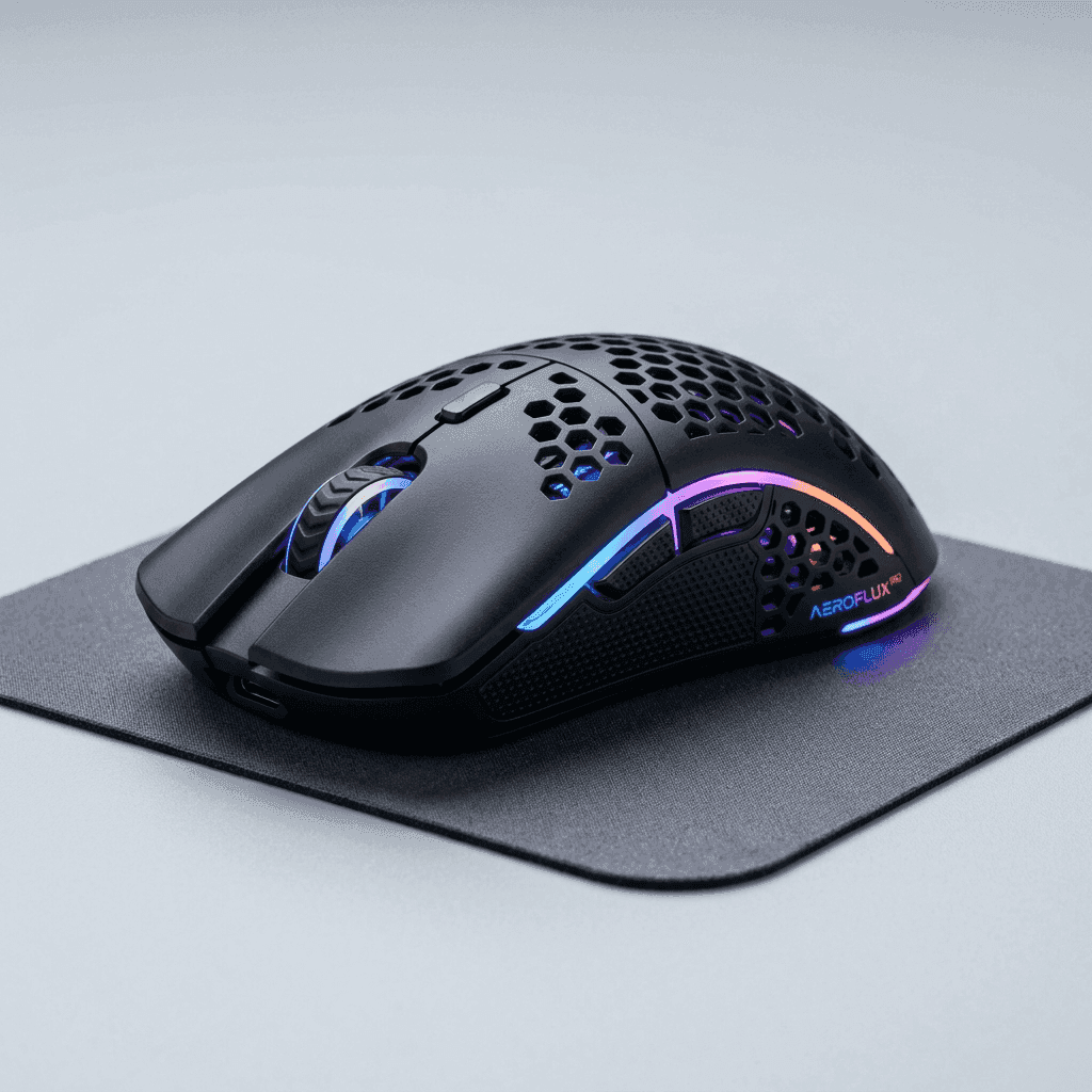 Mouse Gamer Sem Fio Ultraleve RGB Chroma 16k DPI