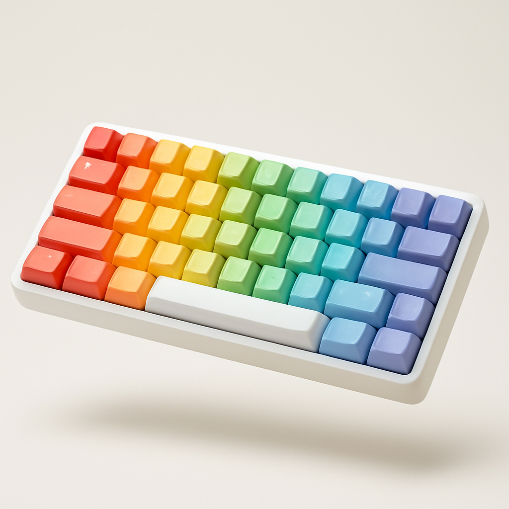 Teclado Mecânico RGB Gamer Compacto