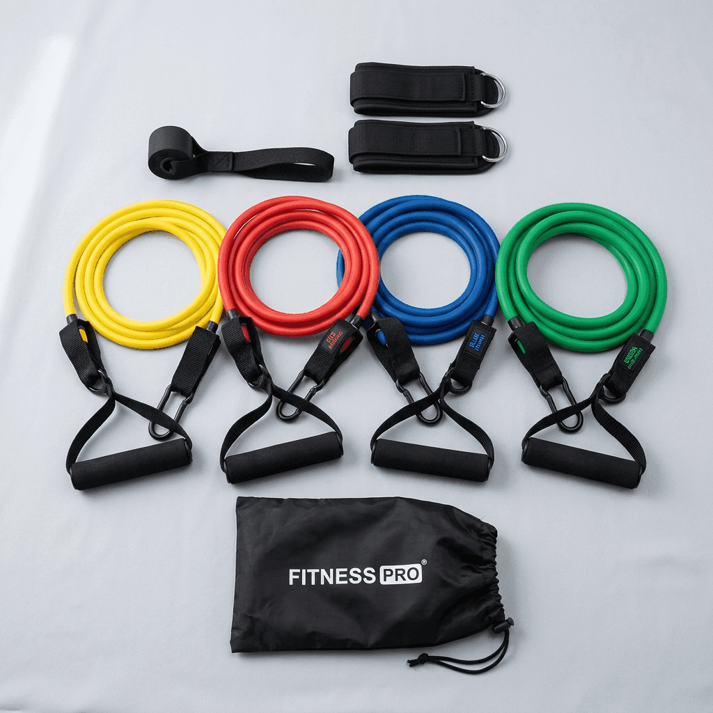 Kit Elastic Bands Faixas Elásticas de Exercícios (5 Níveis)