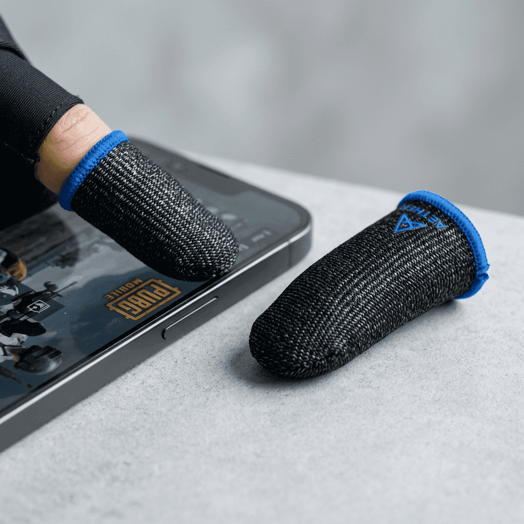 Par de Luvas de Dedo Gamer Anti-Suor Pro-Touch (2 un)