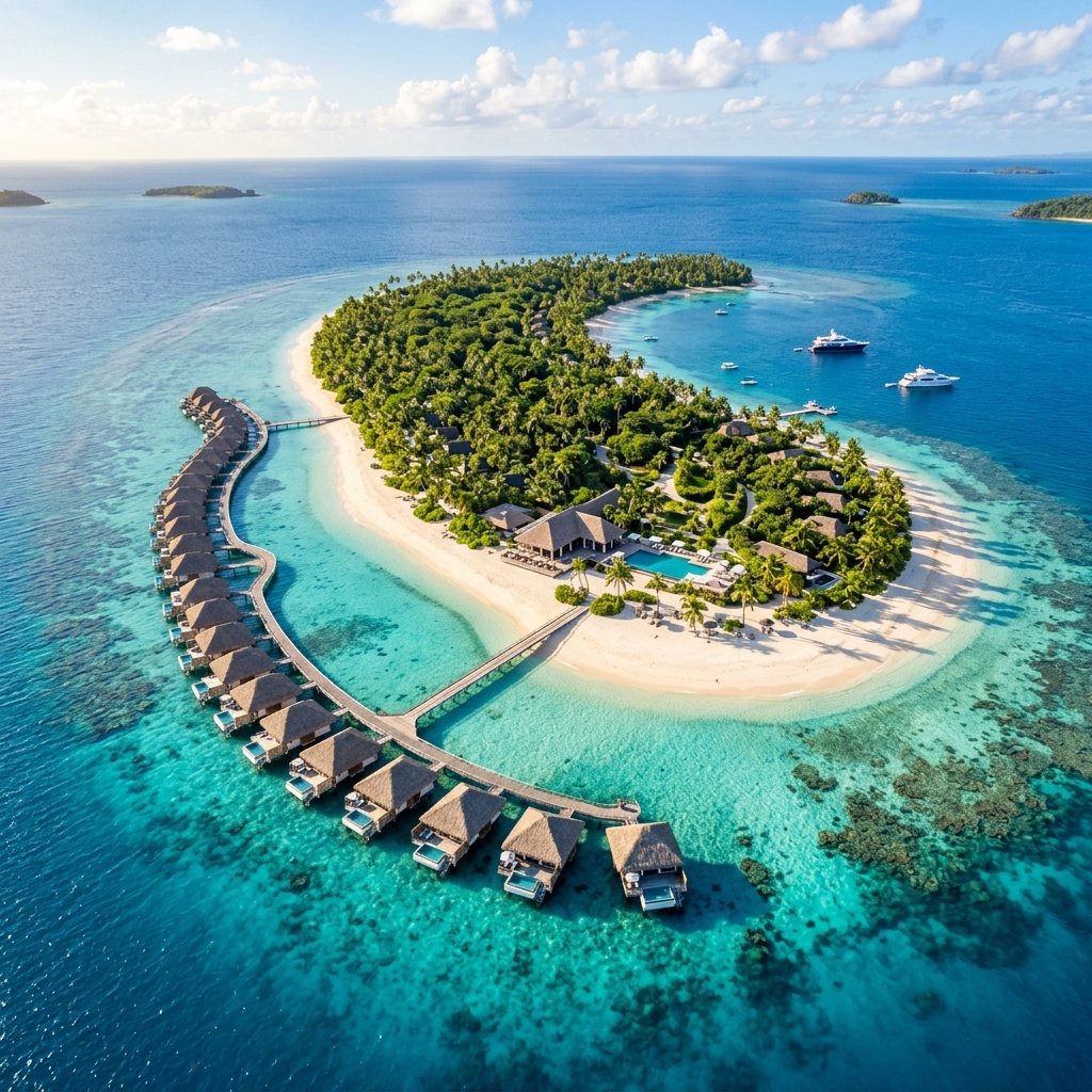 Aluguel de Ilha Privada em Fiji por 1 Semana