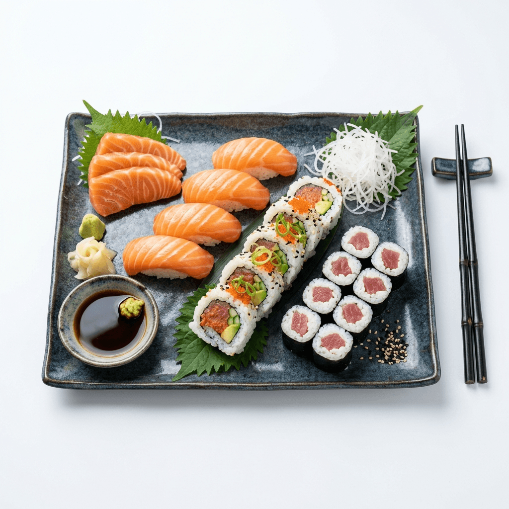 Combinado Sushi & Sashimi Shogun (32 peças)